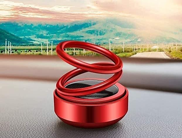 Premium Solar Rotating Car Air Freshener