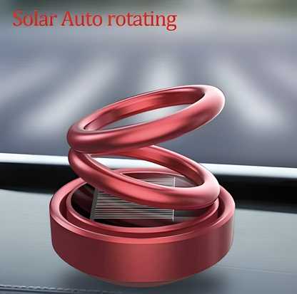 Premium Solar Rotating Car Air Freshener