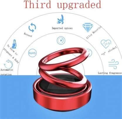 Premium Solar Rotating Car Air Freshener