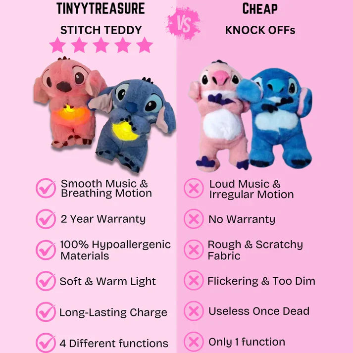 Musical Breathing Stitch Doll | 🔥FLAT 50% OFF🔥