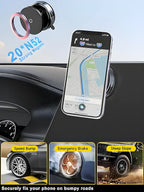 Vacuum Suction Magnetic Phone Holder | 🔥FLAT 50% SAVING🔥