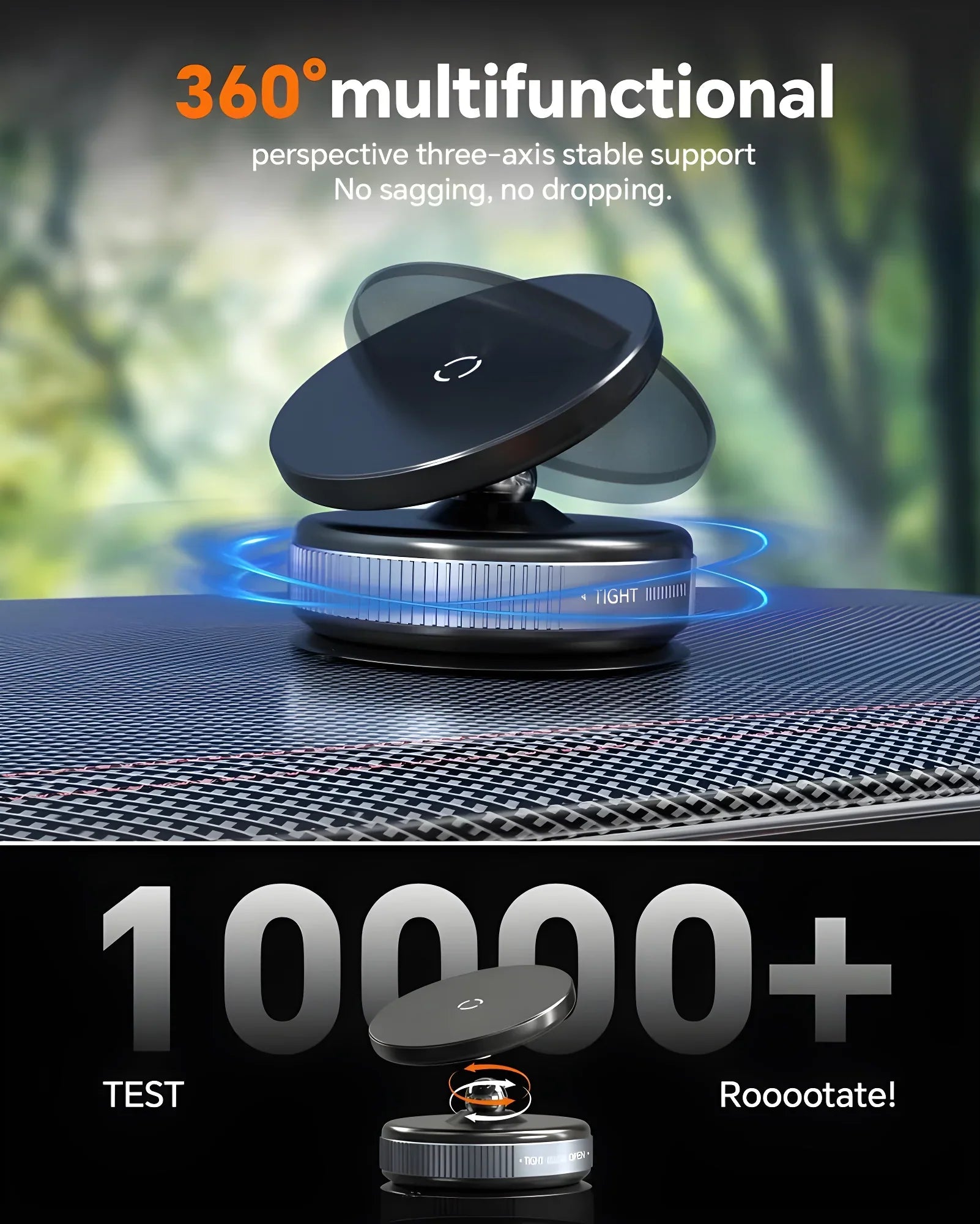 Vacuum Suction Magnetic Phone Holder | 🔥FLAT 50% SAVING🔥