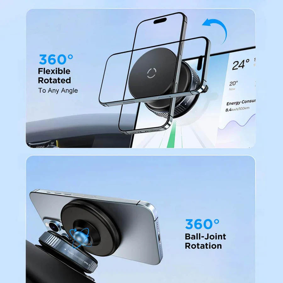 Vacuum Suction Magnetic Phone Holder | 🔥FLAT 50% SAVING🔥
